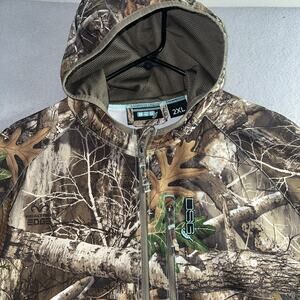 DSG Camouflage Pullover 1/4 Zip Hooded Lightweight Hunting Deer Outdoors